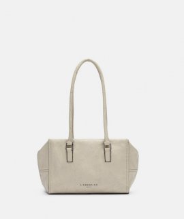 Liebeskind Herren Archive Kayla Satchel S - Creme