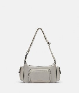 Liebeskind Herren Lila Crossbody S - Taubengrau