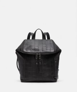 Liebeskind Herren Monogram Hera Backpack M - Schwarz