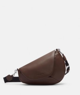 Liebeskind Herren Oval Shoulder Bag M - Dunkelbraun Liebeskind Herren Oval Shoulder Bag M - Dunkelbraun