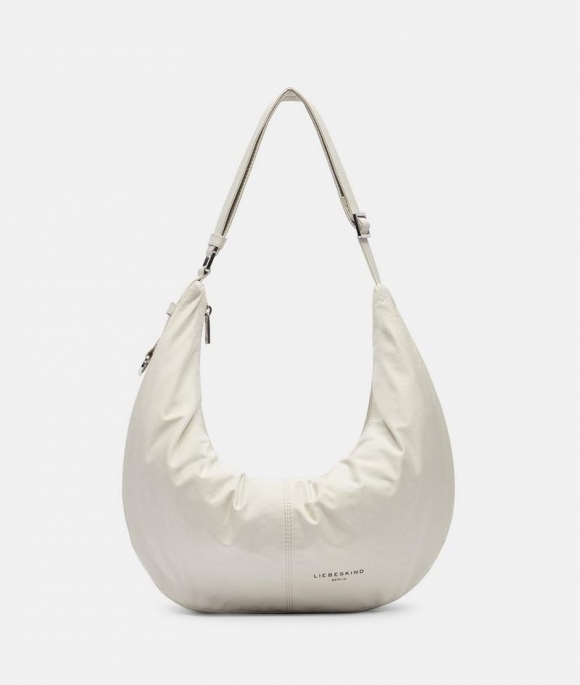 Liebeskind Herren Nylon Moon Hobo M - Creme