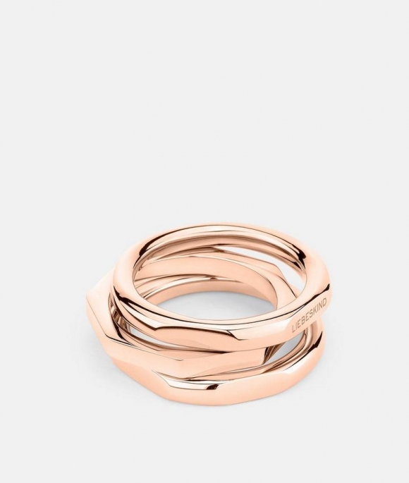 Liebeskind Herren Ring - Roségold