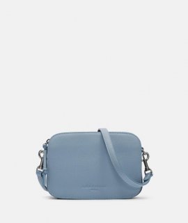 Liebeskind Herren Luka Crossbody S - Blassblau