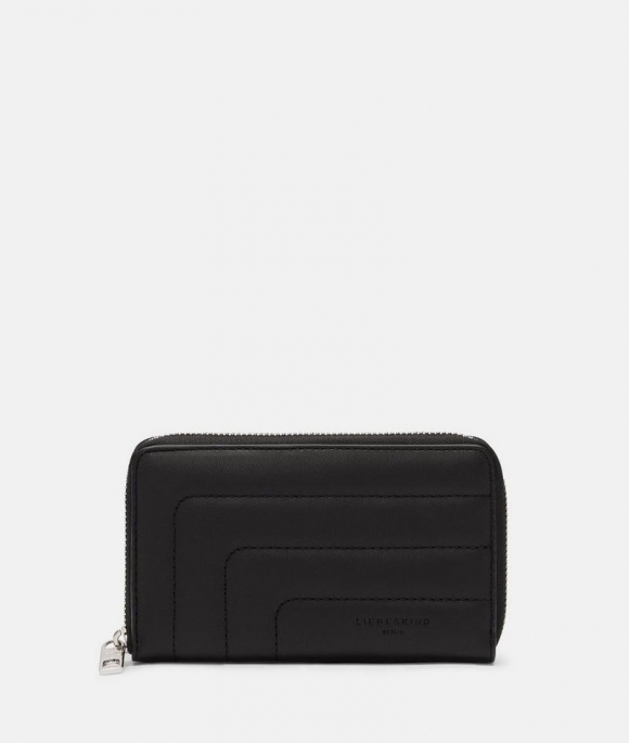 Liebeskind Herren Frieda Geldbörse M - Schwarz Liebeskind Herren Frieda Geldbörse M - Schwarz