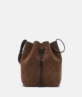 Liebeskind Herren Monogram Bucketbag M - Cognac