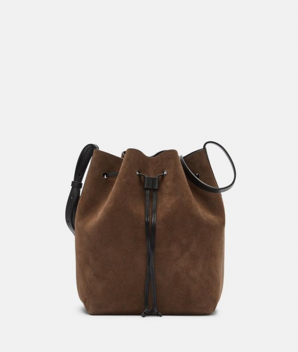 Liebeskind Herren Monogram Bucketbag M - Cognac