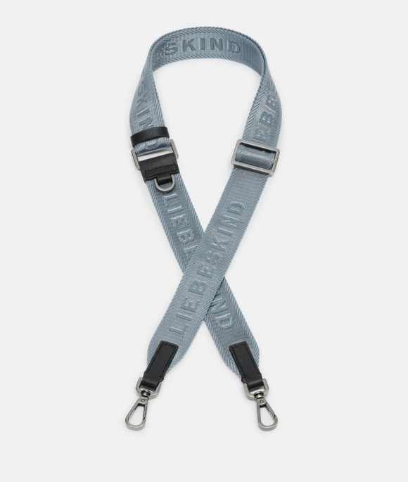 Liebeskind Herren Schultergurt Mit Logo - Blassblau