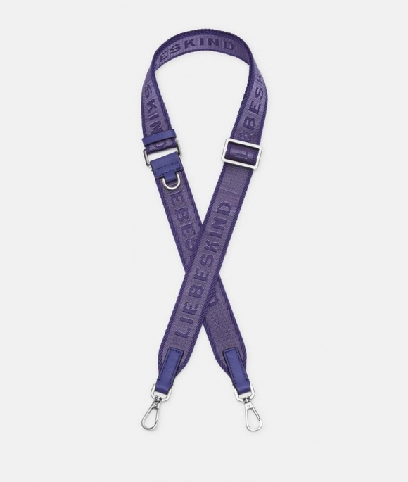 Liebeskind Herren Schultergurt Mit Logo - Lila