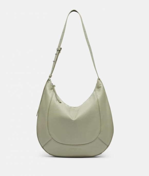 Liebeskind Herren Alma Hobo L - Helles Olivgrün