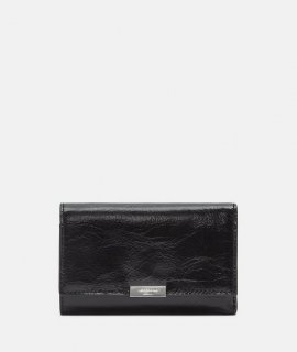 Liebeskind Herren Laura Geldbörse M - Schwarz