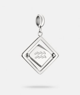 Liebeskind Herren Anhänger Sternzeichen Wassermann - Silber