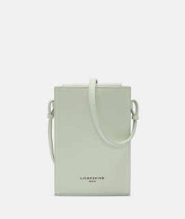 Liebeskind Herren Hilla Mobile Pouch - Salbeigrün