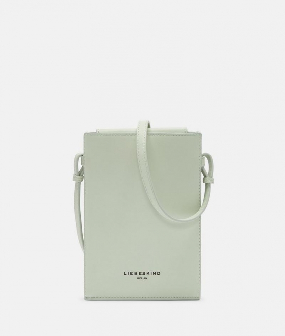 Liebeskind Herren Hilla Mobile Pouch - Salbeigrün