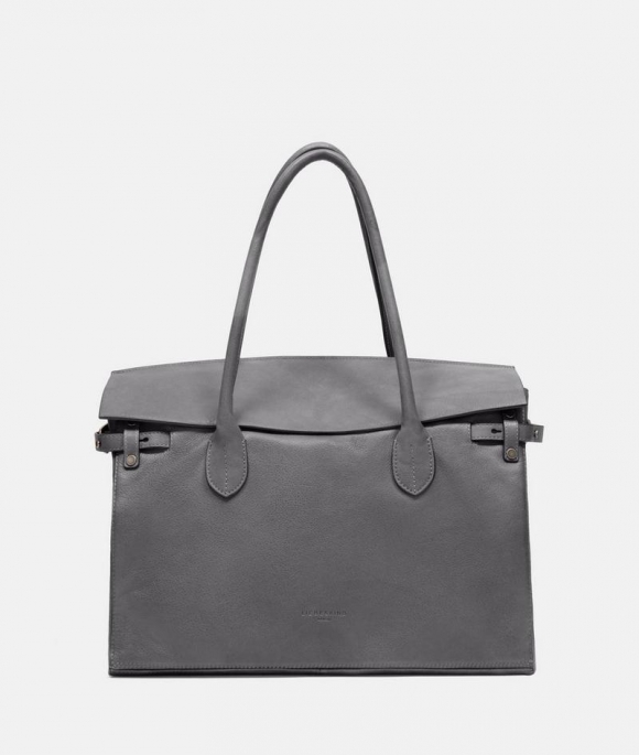 Liebeskind Herren Archive Gloria Satchel L - Grau