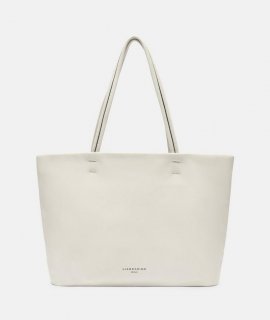 Liebeskind Herren Hera Shopper L - Creme