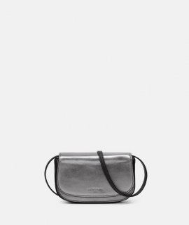 Liebeskind Herren Metallic Ezra Crossbody Xs - Silber