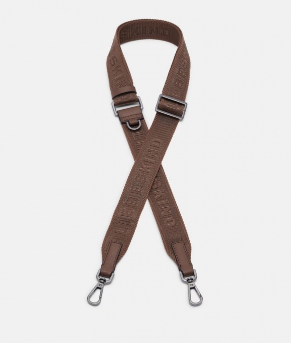 Liebeskind Herren Schultergurt Mit Logo - Zimt