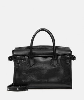 Liebeskind Herren Archive Gloria Satchel M - Schwarz