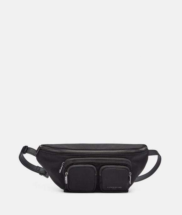 Liebeskind Herren Nylon Maia Belt-bag M - Schwarz