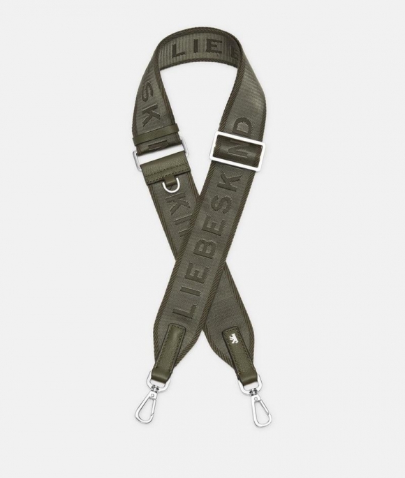 Liebeskind Herren Schultergurt Mit Logo - Olivgrün