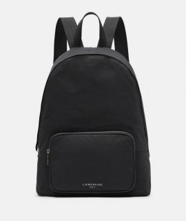 Liebeskind Herren Nylon Lila Backpack L - Schwarz