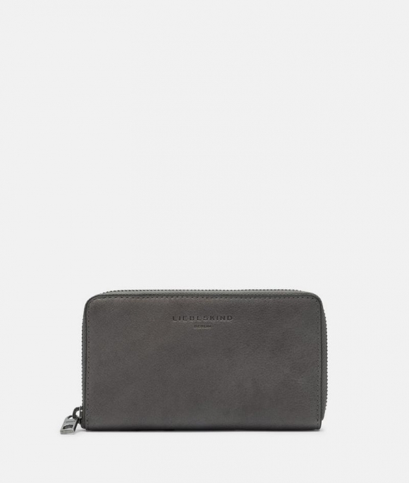 Liebeskind Herren Frieda Geldbörse M - Grau