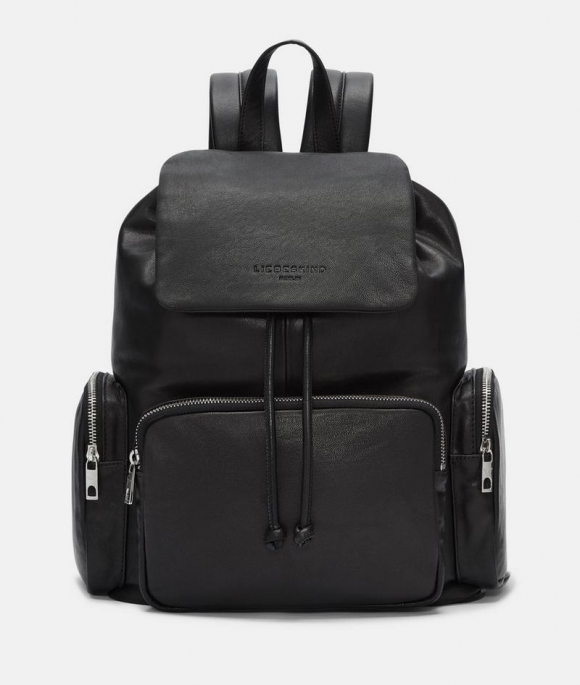 Liebeskind Herren Maia Backpack M - Schwarz Liebeskind Herren Maia Backpack M - Schwarz