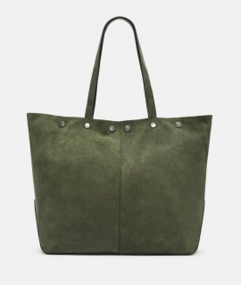 Liebeskind Herren Rive Shopper L - Olivgrün