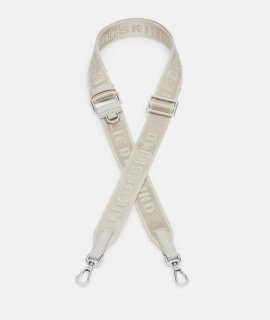 Liebeskind Herren Schultergurt Mit Logo - Creme