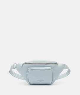 Liebeskind Herren Nylon Lila Belt-bag M - Hellblau
