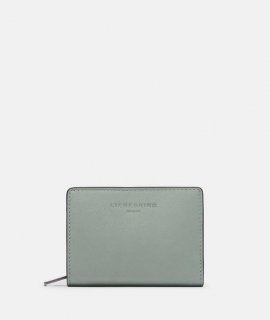 Liebeskind Herren Thea Geldbörse M - Dunkles Salbeigrün