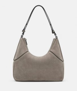 Liebeskind Herren Lilly Hobo S - Steingrau