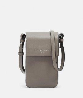 Liebeskind Herren Lea Mobile Pouch - Steingrau Liebeskind Herren Lea Mobile Pouch - Steingrau