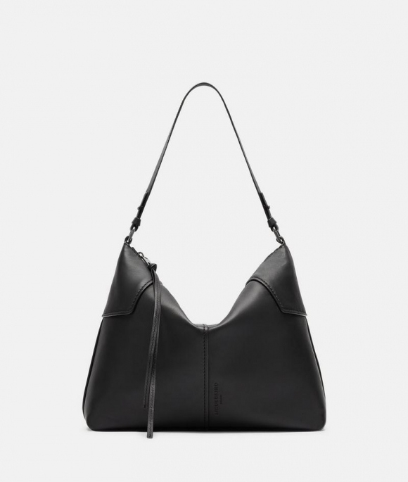 Liebeskind Herren Mila Hobo M - Schwarz