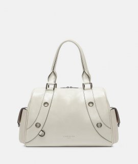 Liebeskind Herren Archive Nika Satchel L - Creme