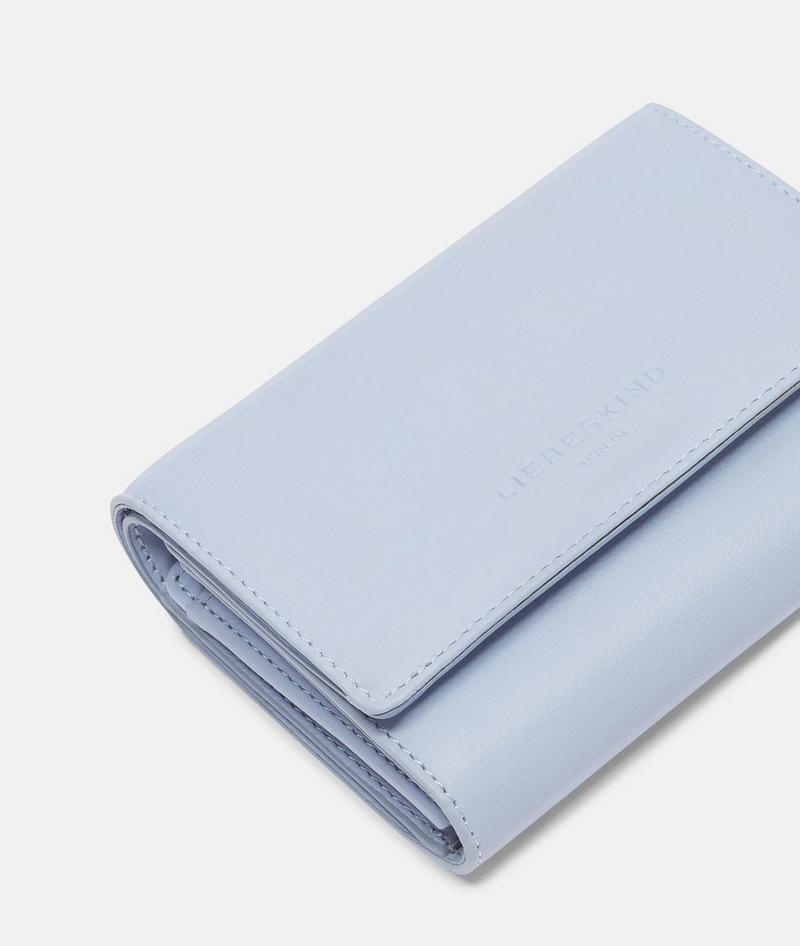 Liebeskind Herren Nora Geldbörse L - Hellblau