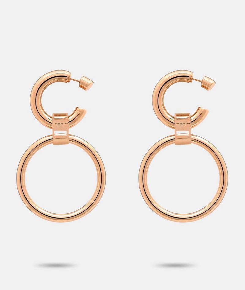 Liebeskind Herren Creolen - Roségold