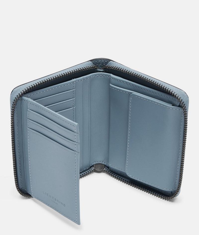 Liebeskind Herren Conny Geldbörse M - Blassblau