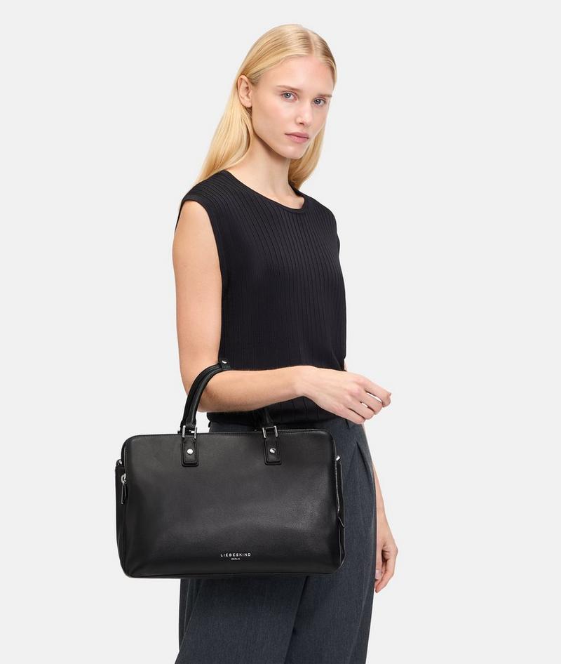Liebeskind Herren Archive Koko Satchel M - Schwarz