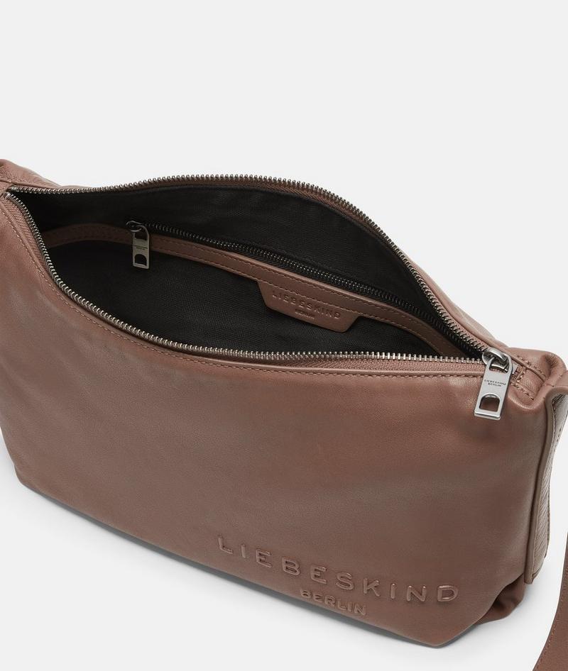 Liebeskind Herren Elvira Crossbody M - Zimt