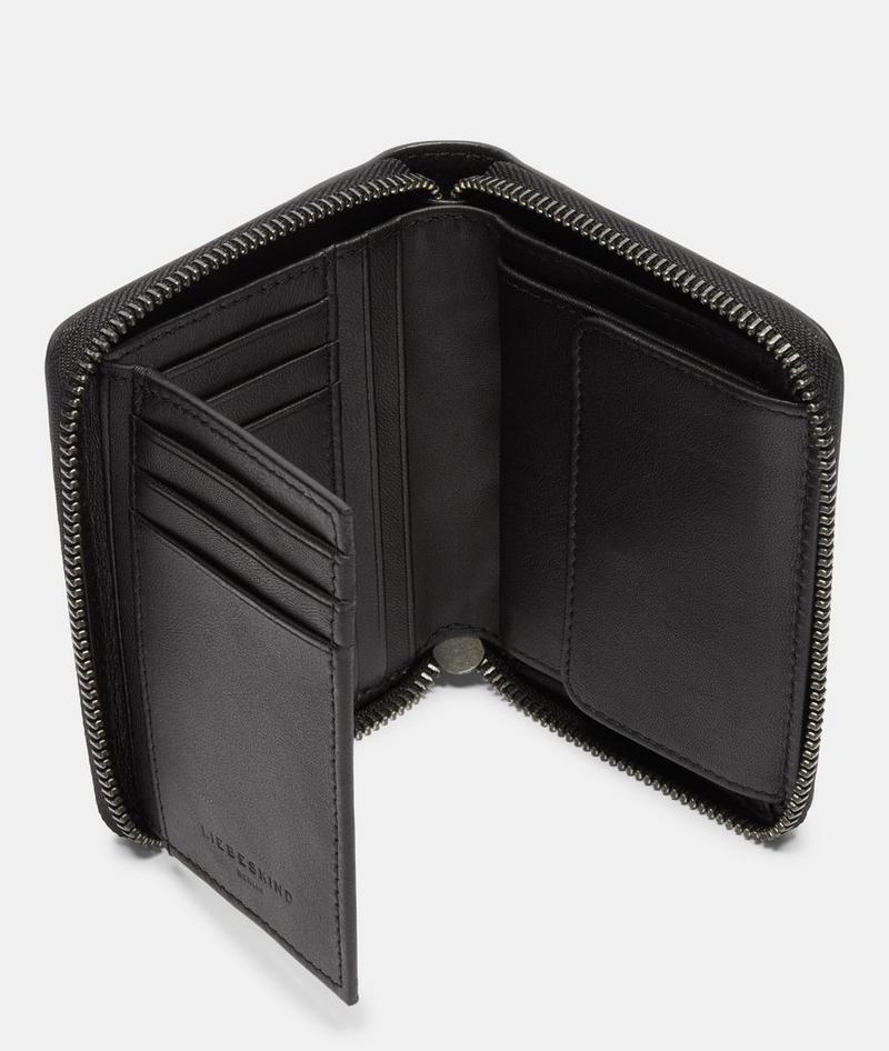 Liebeskind Herren Monogram Conny Geldbörse M - Grau