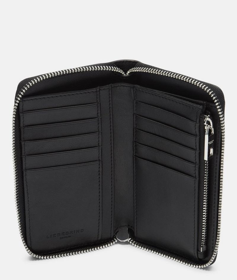 Liebeskind Herren Frieda Geldbörse M - Schwarz