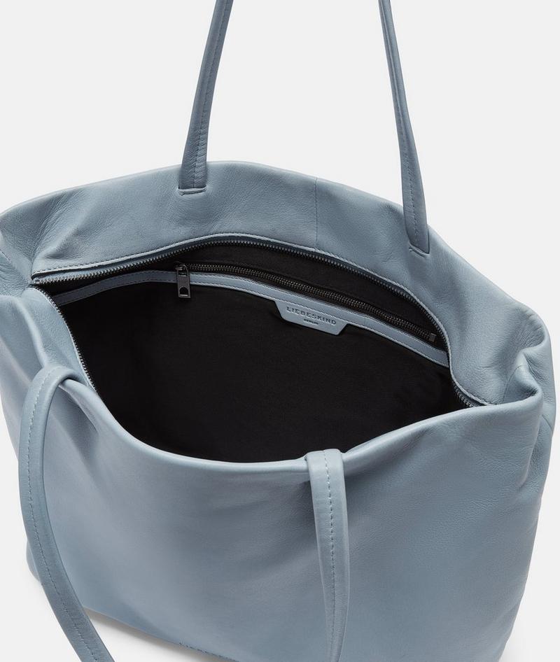 Liebeskind Herren Hera Shopper L - Blassblau