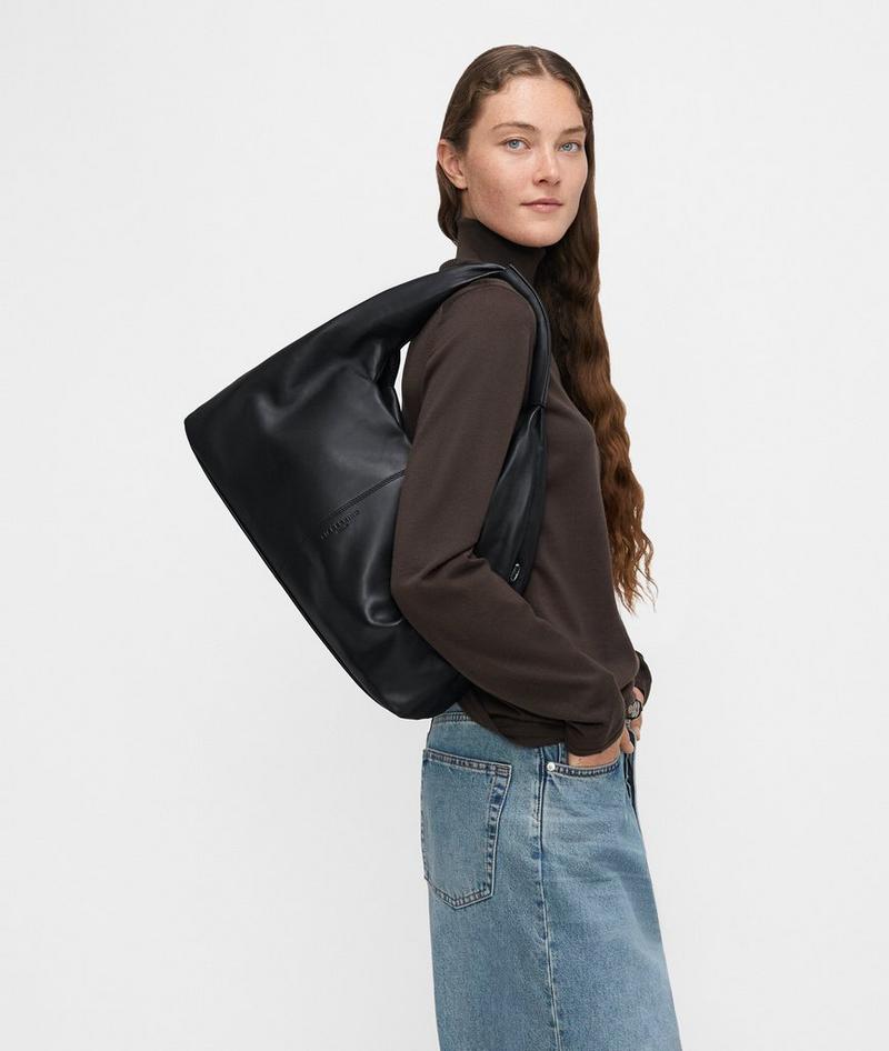 Liebeskind Herren Scarlet Satchel M - Schwarz