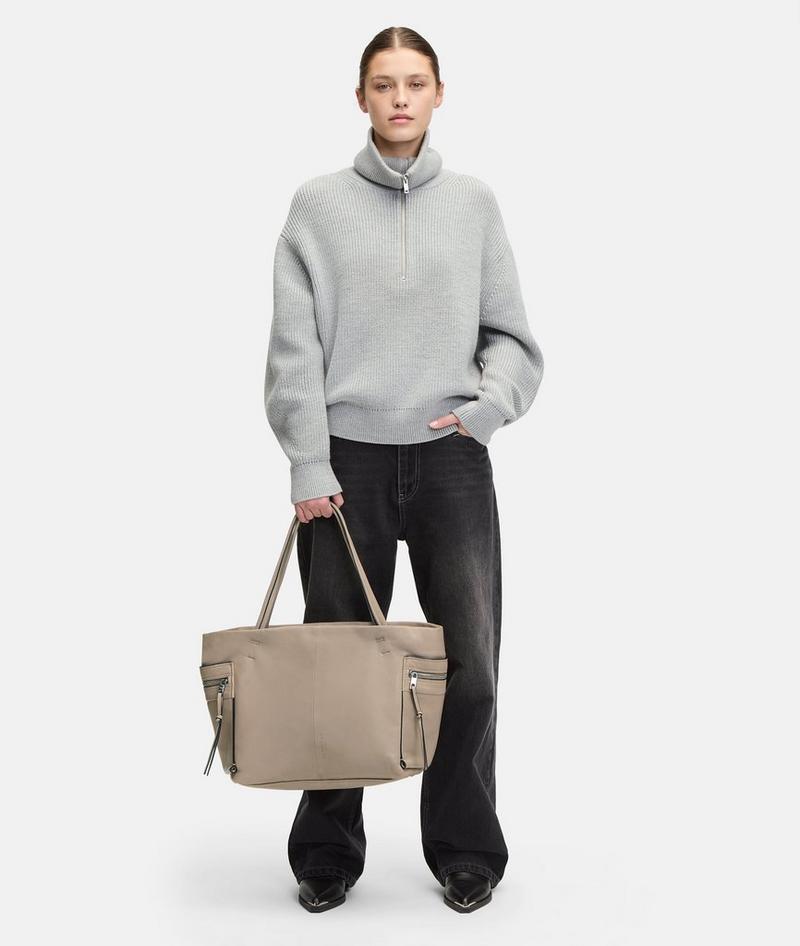 Liebeskind Herren Hera Shopper L - Beige