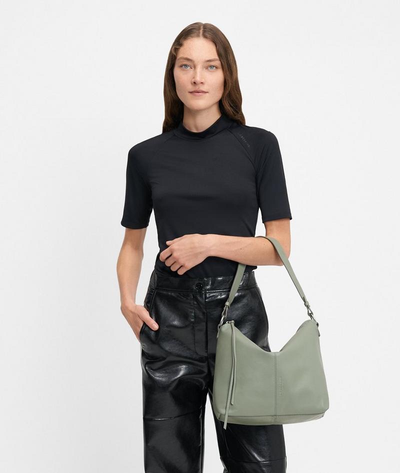 Liebeskind Herren Aissa Hobo M - Helles Olivgrün