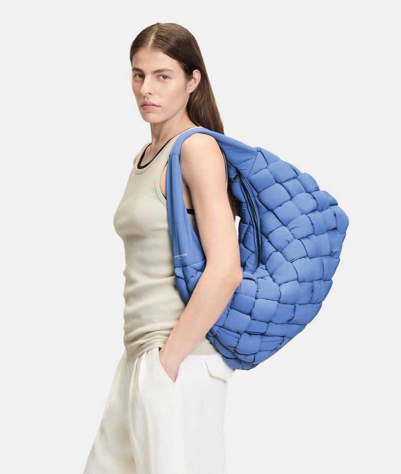 Liebeskind Herren Nylon Bo Hobo L - Royalblau