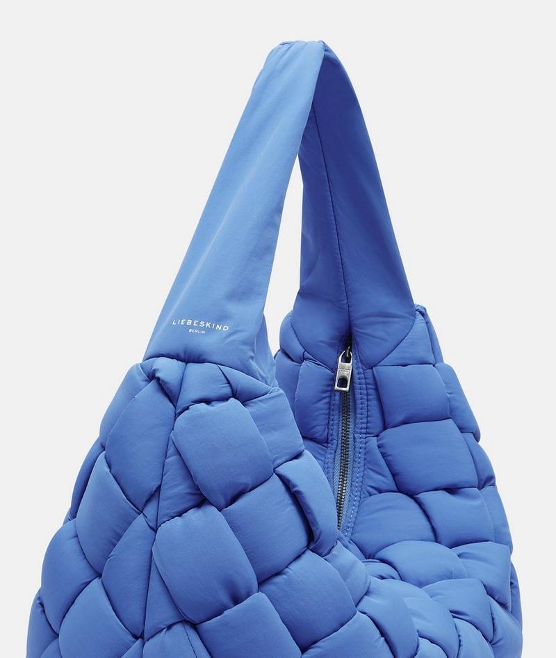 Liebeskind Herren Nylon Bo Hobo L - Royalblau