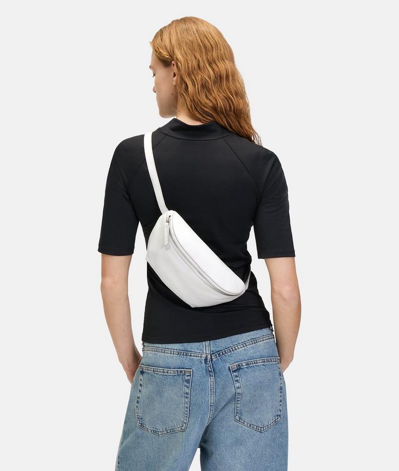 Liebeskind Herren Tavia Belt-bag M - Weiß