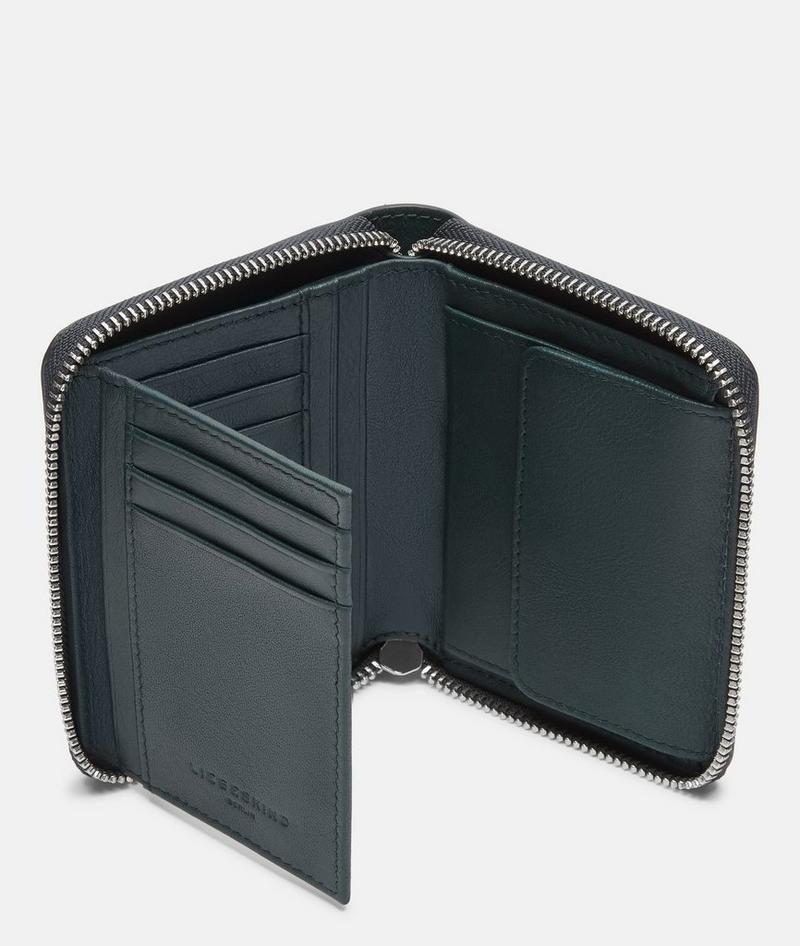 Liebeskind Herren Conny Geldbörse M - Petrol